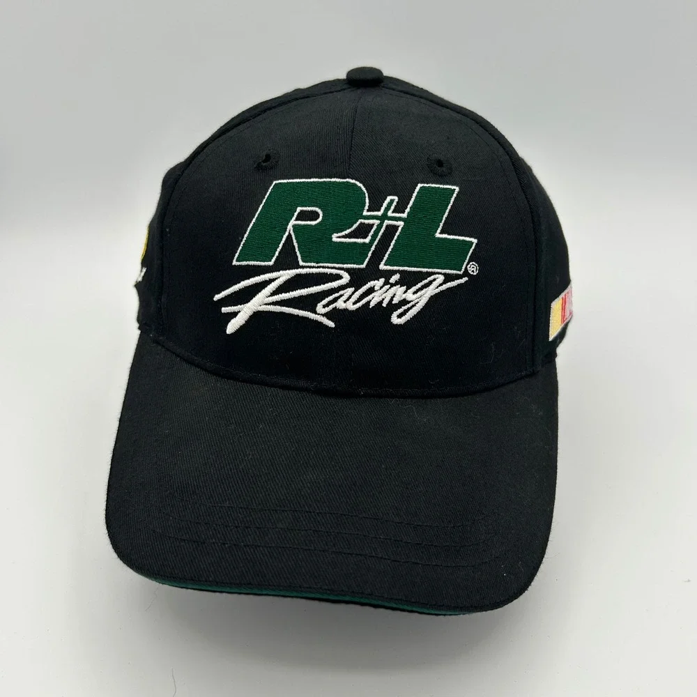 NASCAR R+L Racing Matt Kenseth Hat Mens OSFM Black Racing Sports Vintage